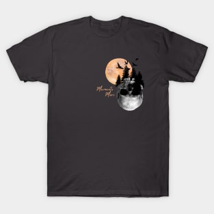 Memento Mori Moonrise - Skull Island Design T-Shirt